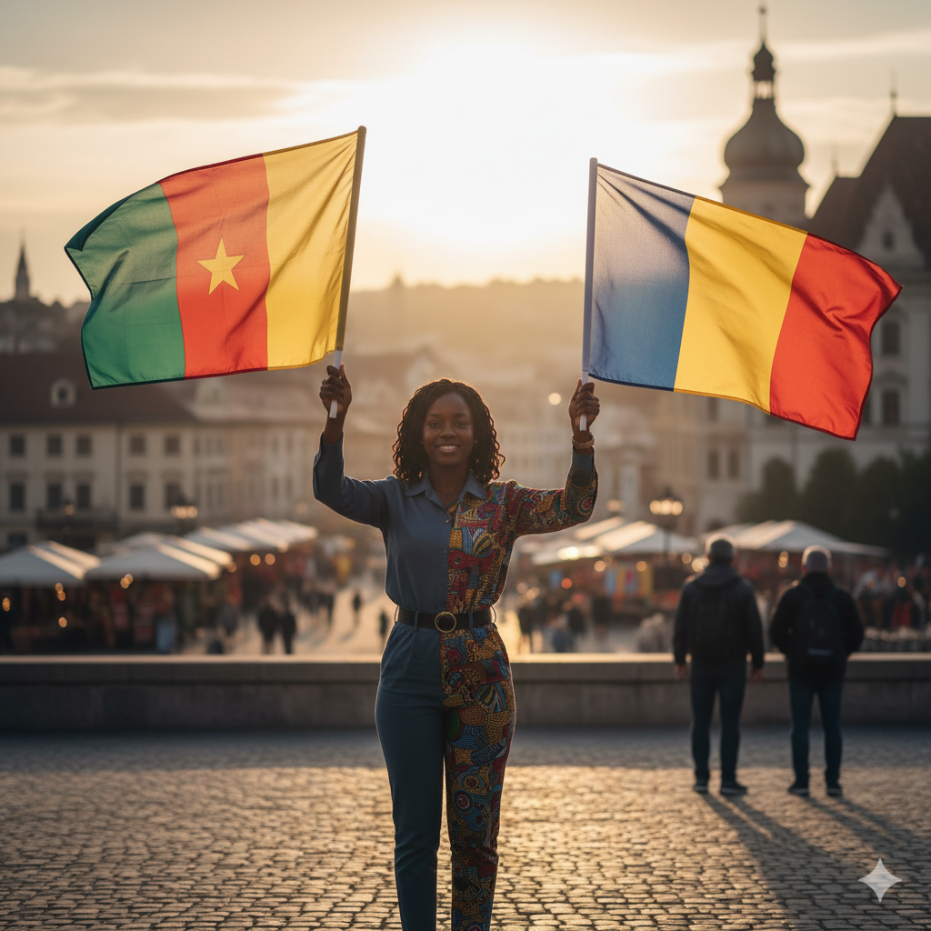 Photo : Cameroun - Roumanie